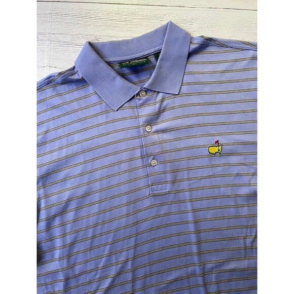 Bundle of TWO Amen Corner Golf Polo Shirt Sz L - Picture 2 of 9